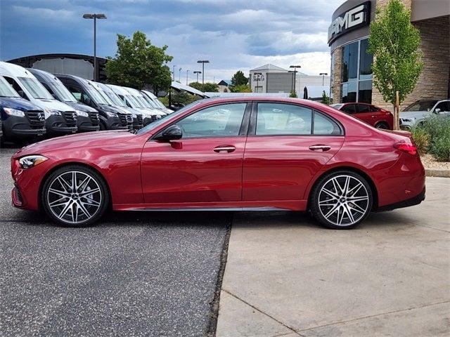 new 2024 Mercedes-Benz AMG C 43 car, priced at $77,959