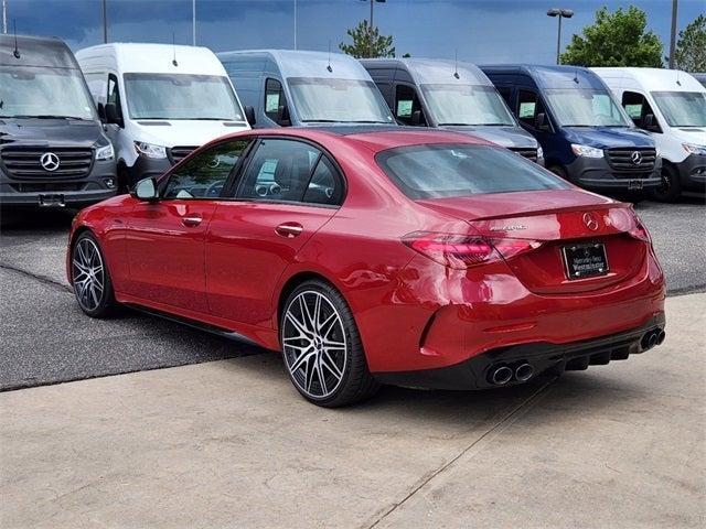 new 2024 Mercedes-Benz AMG C 43 car, priced at $77,959