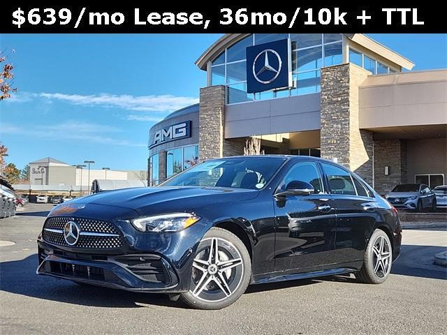 used 2024 Mercedes-Benz C-Class car, priced at $49,590