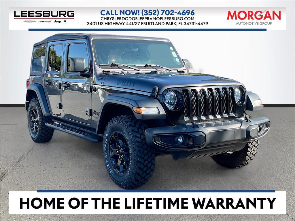used 2020 Jeep Wrangler Unlimited car, priced at $24,895