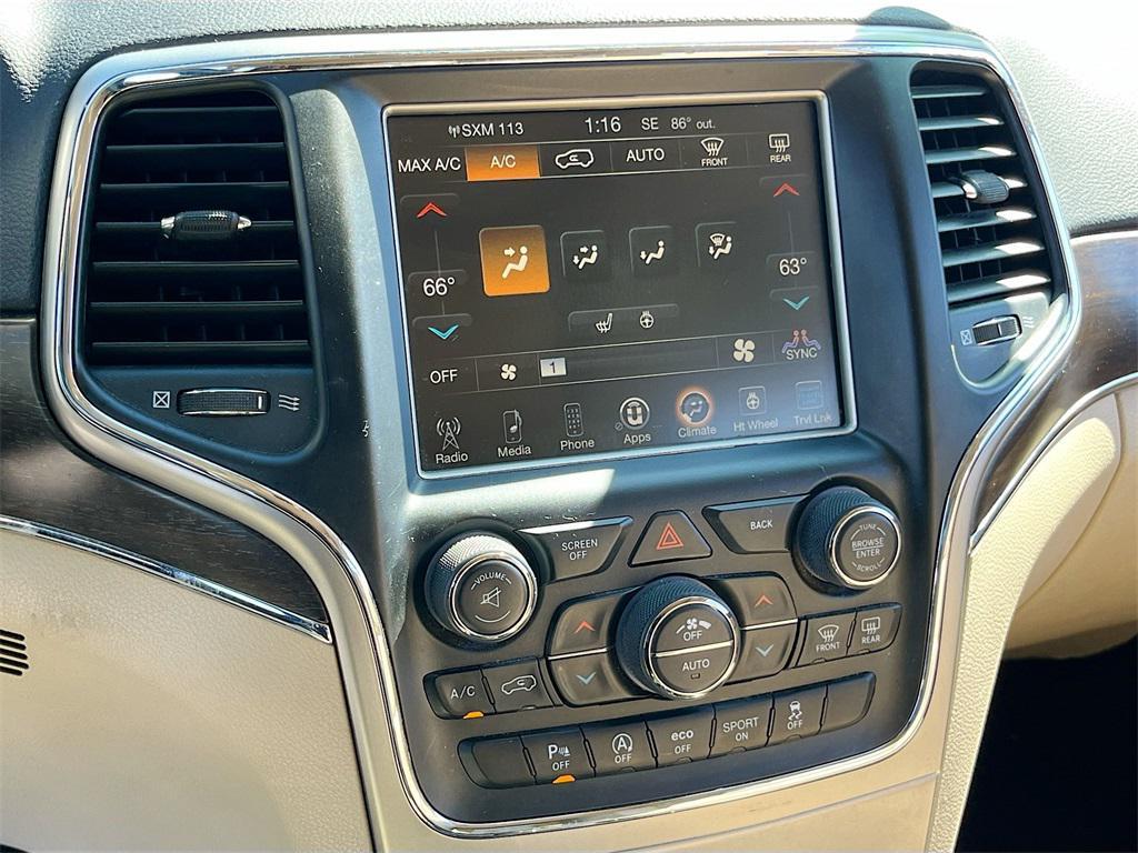 used 2017 Jeep Grand Cherokee car, priced at $12,082