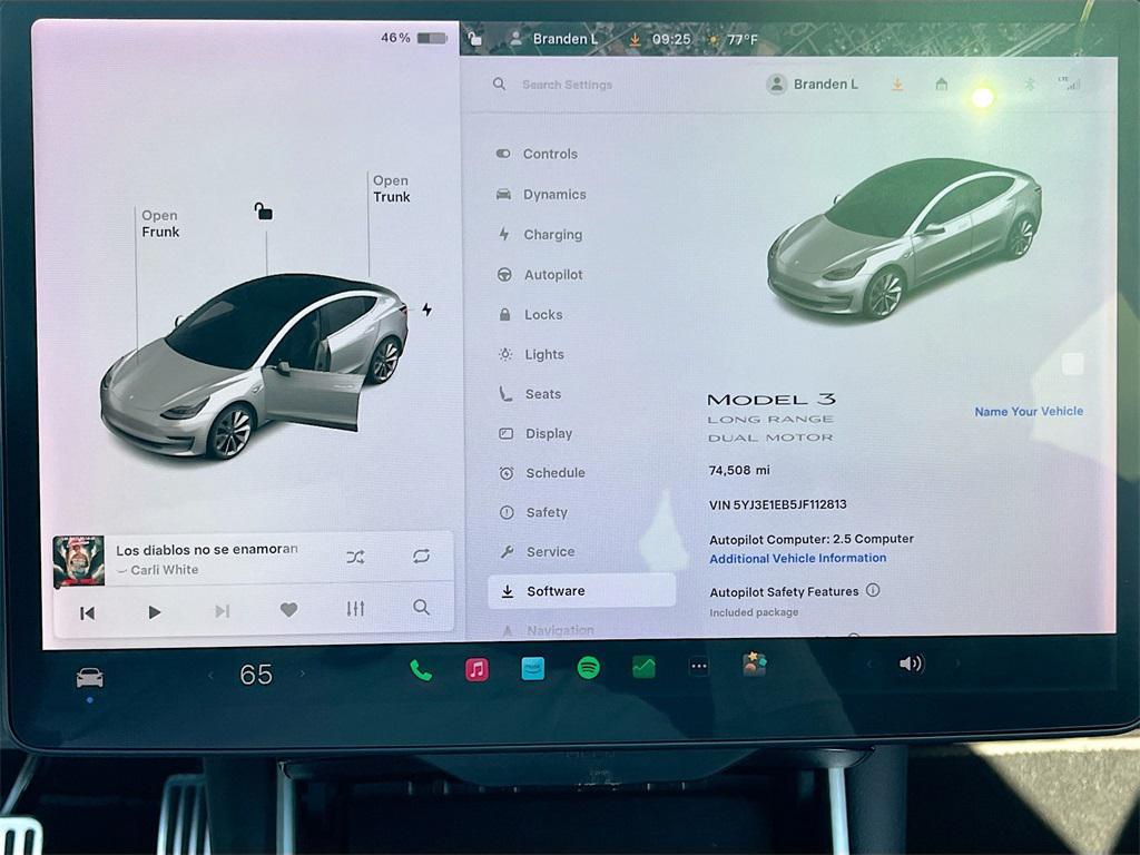 used 2018 Tesla Model 3 car, priced at $20,273