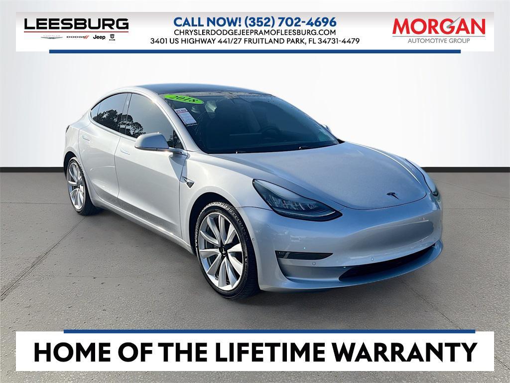 used 2018 Tesla Model 3 car, priced at $20,273