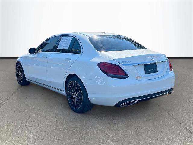 used 2021 Mercedes-Benz C-Class car, priced at $24,195