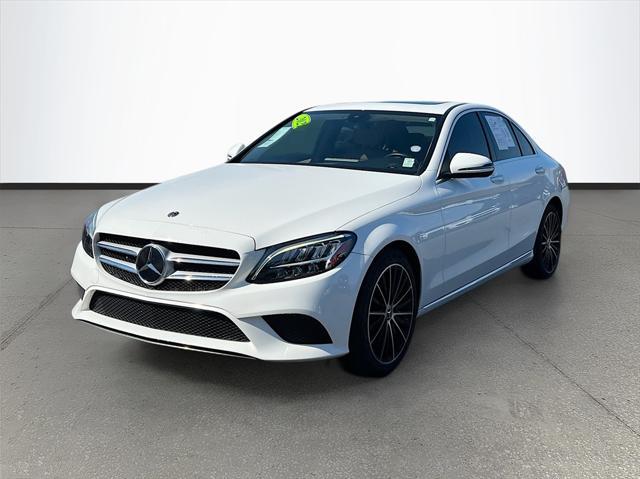 used 2021 Mercedes-Benz C-Class car, priced at $24,195