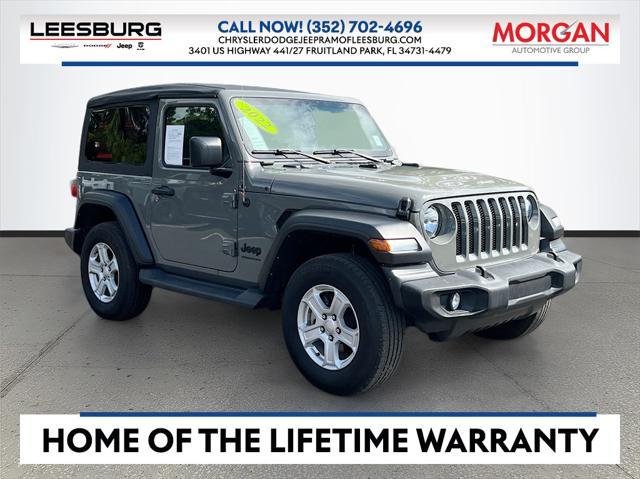 used 2022 Jeep Wrangler car, priced at $27,594