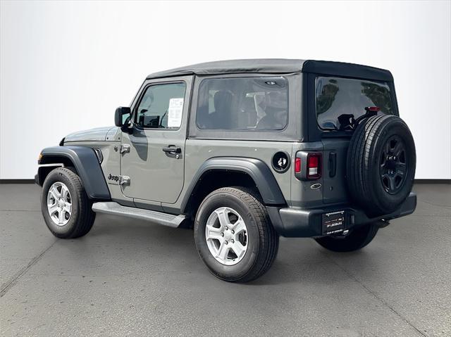 used 2022 Jeep Wrangler car, priced at $27,594