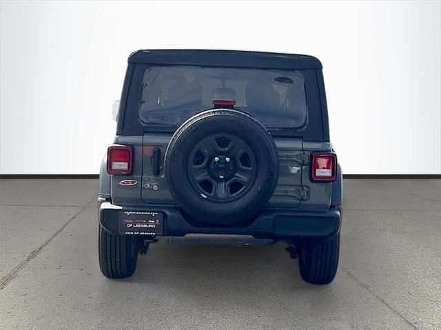 used 2022 Jeep Wrangler car, priced at $27,594