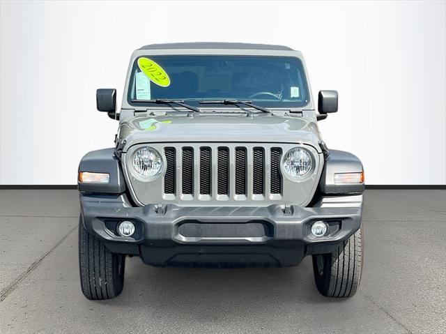 used 2022 Jeep Wrangler car, priced at $27,594