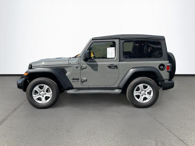 used 2022 Jeep Wrangler car, priced at $27,594