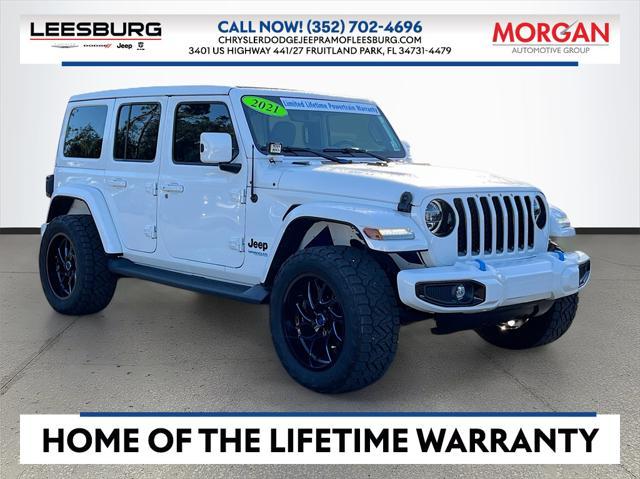 used 2021 Jeep Wrangler Unlimited car, priced at $35,991