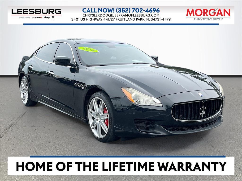 used 2014 Maserati Quattroporte car, priced at $14,109
