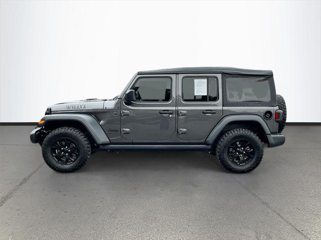 used 2023 Jeep Wrangler car, priced at $32,190