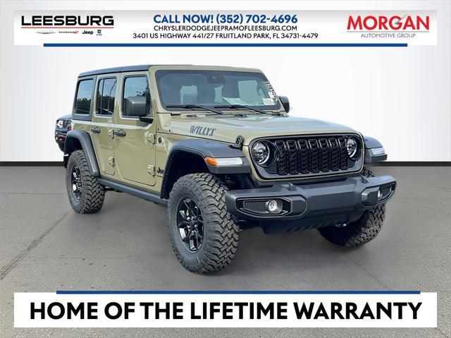 new 2025 Jeep Wrangler car, priced at $41,647