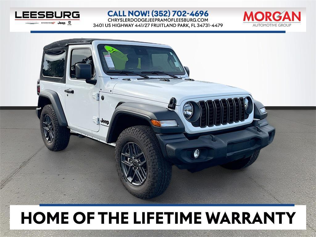 used 2024 Jeep Wrangler car, priced at $35,247