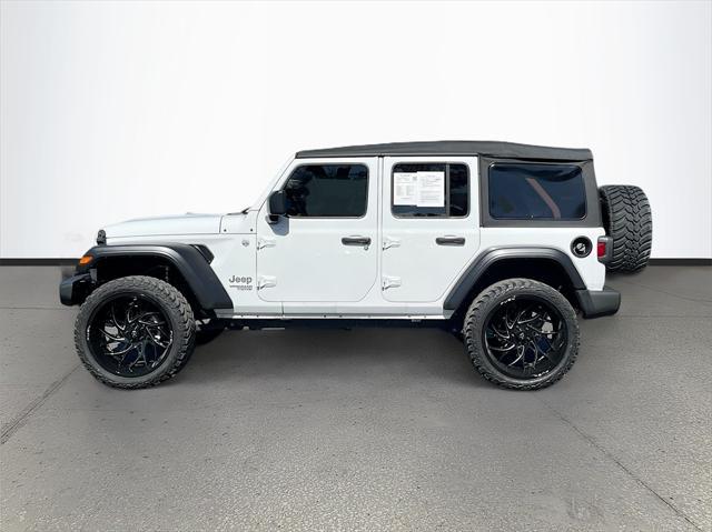 used 2021 Jeep Wrangler Unlimited car, priced at $25,591