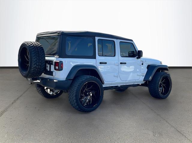 used 2021 Jeep Wrangler Unlimited car, priced at $25,591