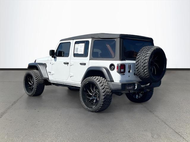 used 2021 Jeep Wrangler Unlimited car, priced at $25,591