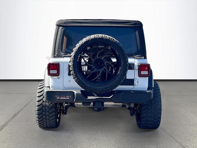 used 2021 Jeep Wrangler Unlimited car, priced at $25,591