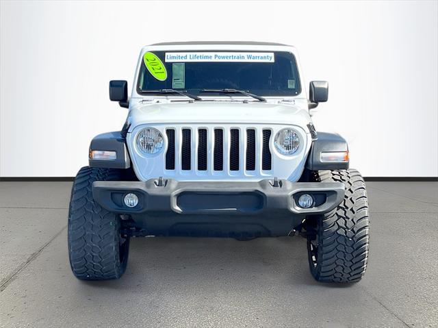 used 2021 Jeep Wrangler Unlimited car, priced at $25,591