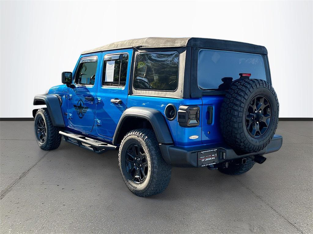 used 2023 Jeep Wrangler car, priced at $31,336