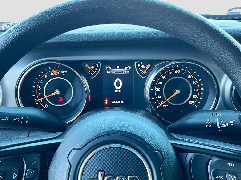 used 2023 Jeep Wrangler car, priced at $31,336