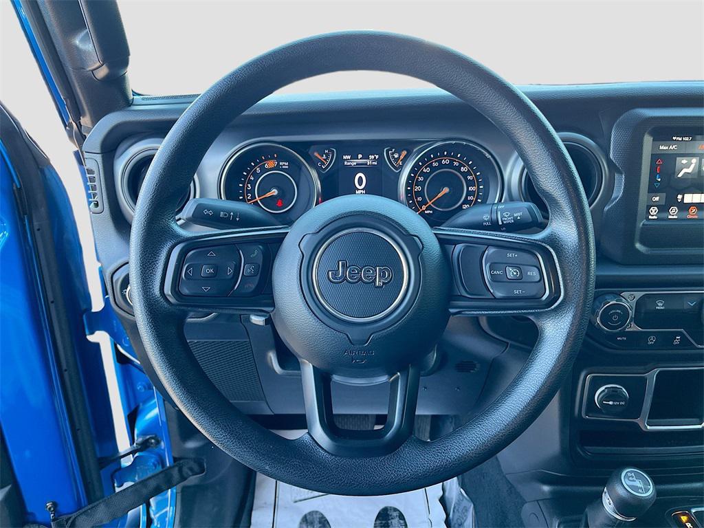 used 2023 Jeep Wrangler car, priced at $31,336