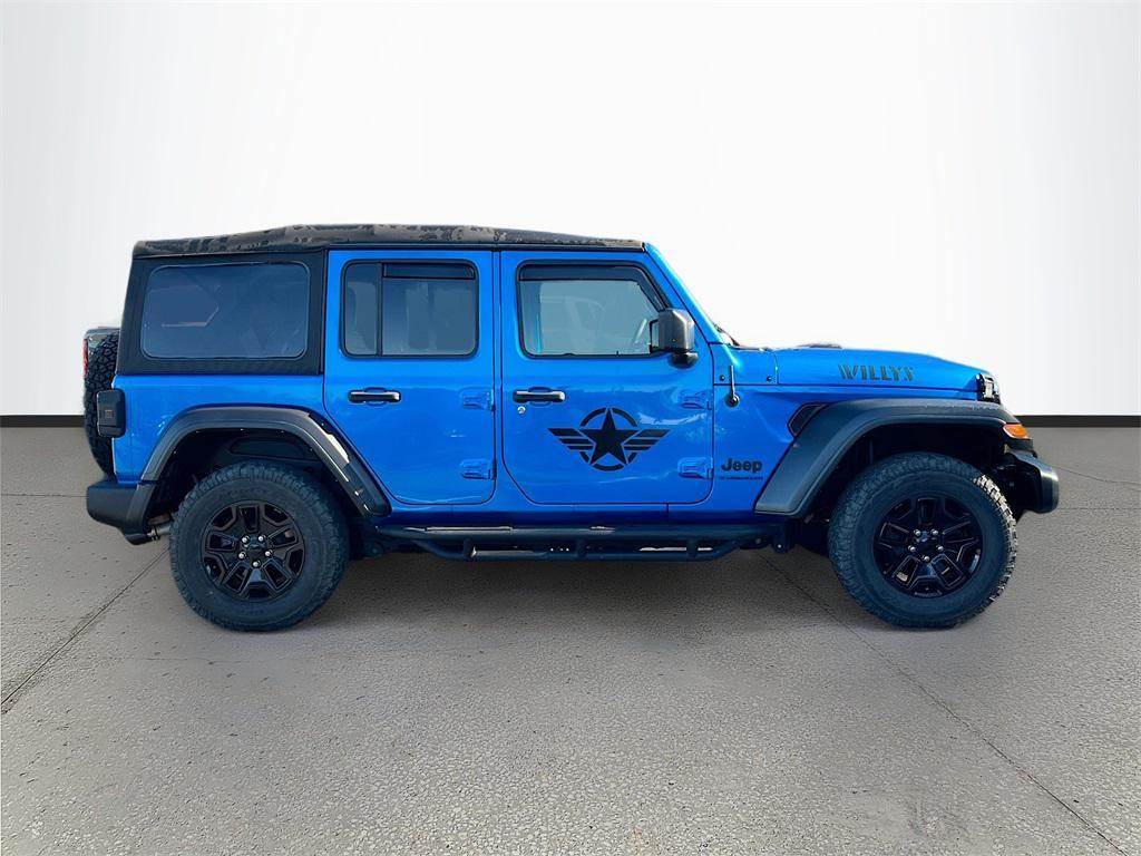 used 2023 Jeep Wrangler car, priced at $31,336