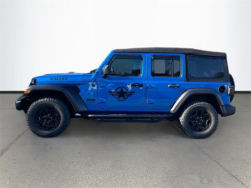 used 2023 Jeep Wrangler car, priced at $31,336