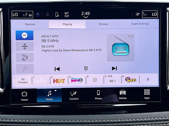 new 2025 Chrysler Pacifica Hybrid car, priced at $43,554