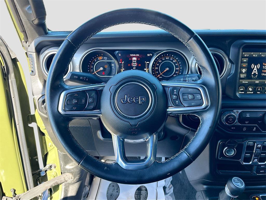 used 2021 Jeep Wrangler Unlimited car, priced at $28,815