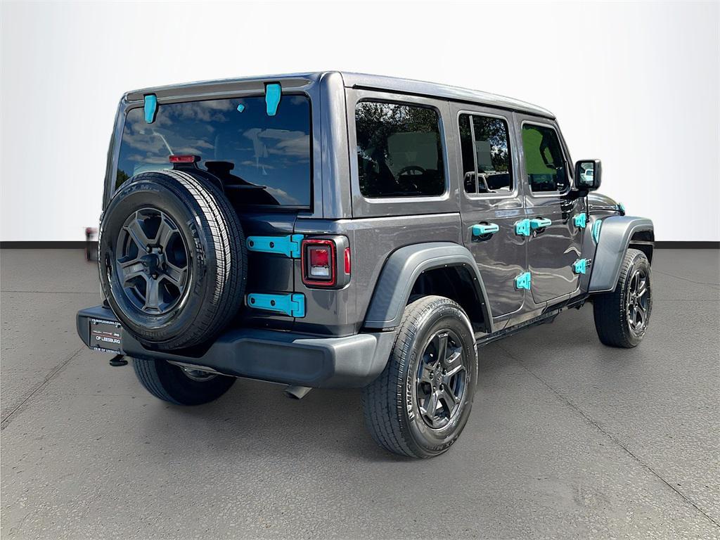 used 2021 Jeep Wrangler Unlimited car, priced at $26,993