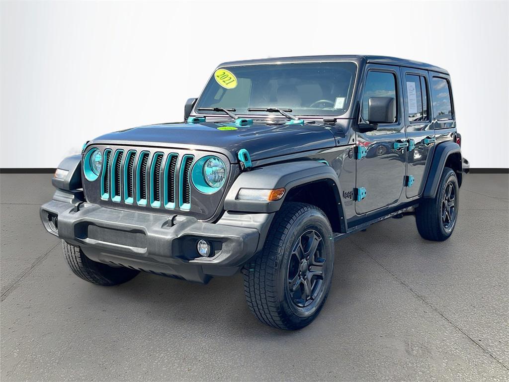 used 2021 Jeep Wrangler Unlimited car, priced at $26,993