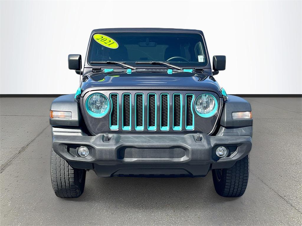 used 2021 Jeep Wrangler Unlimited car, priced at $26,993