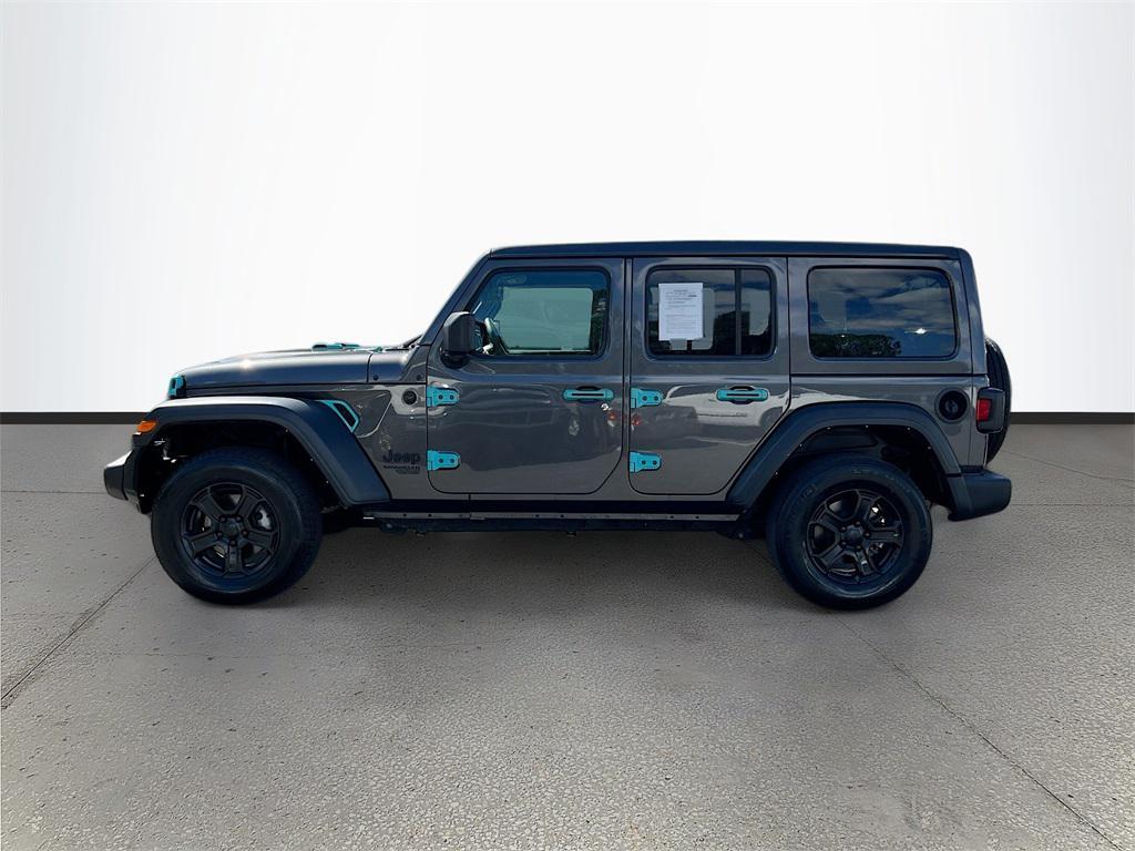 used 2021 Jeep Wrangler Unlimited car, priced at $26,993