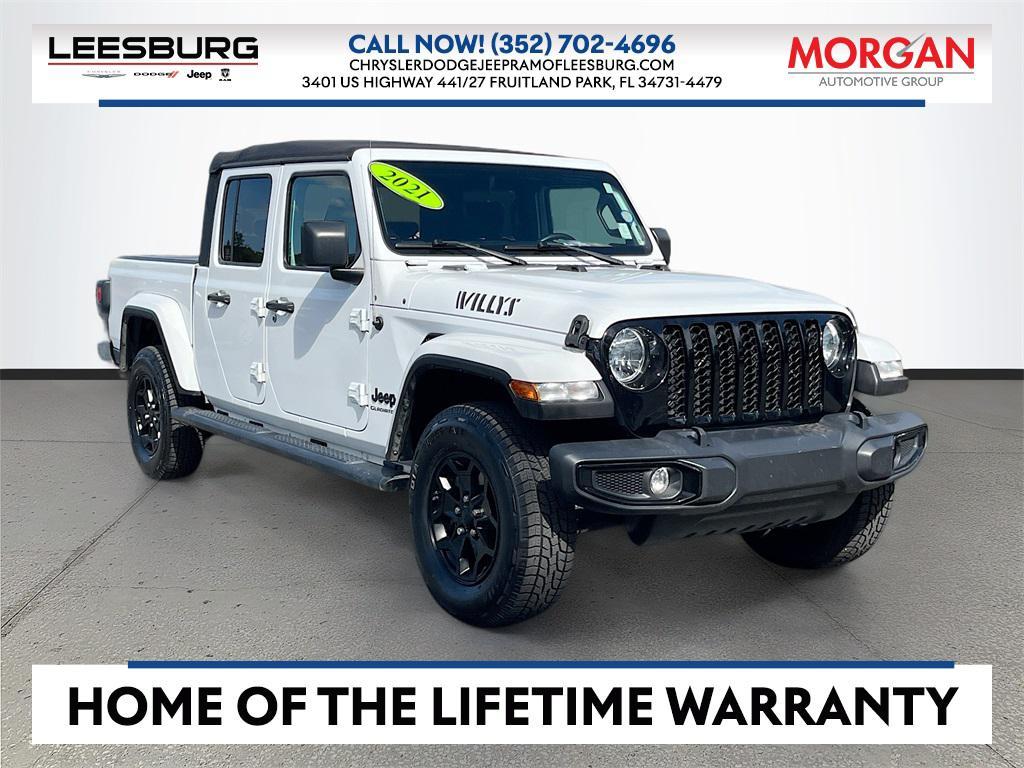 used 2021 Jeep Gladiator car, priced at $30,484
