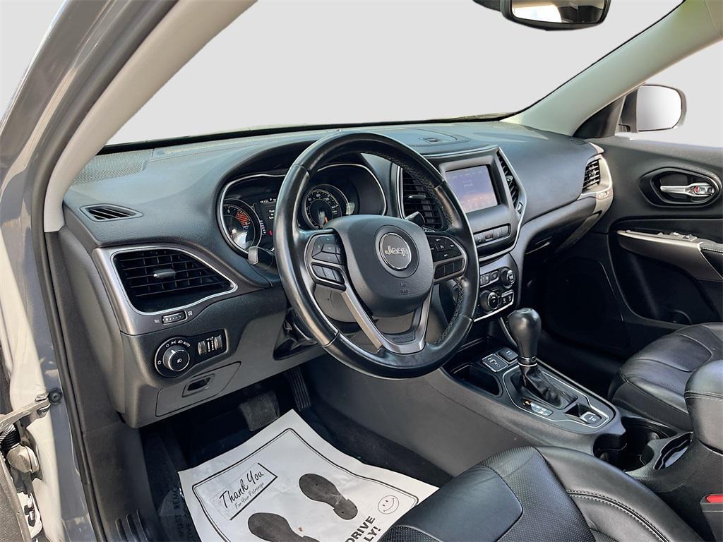 used 2021 Jeep Cherokee car, priced at $18,833