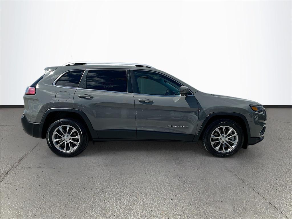 used 2021 Jeep Cherokee car, priced at $18,833
