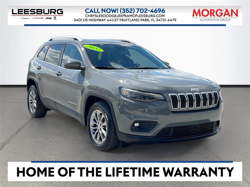 used 2021 Jeep Cherokee car, priced at $18,833
