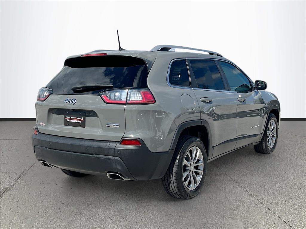 used 2021 Jeep Cherokee car, priced at $18,833
