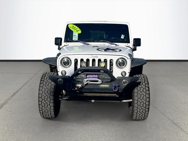 used 2014 Jeep Wrangler Unlimited car, priced at $15,033