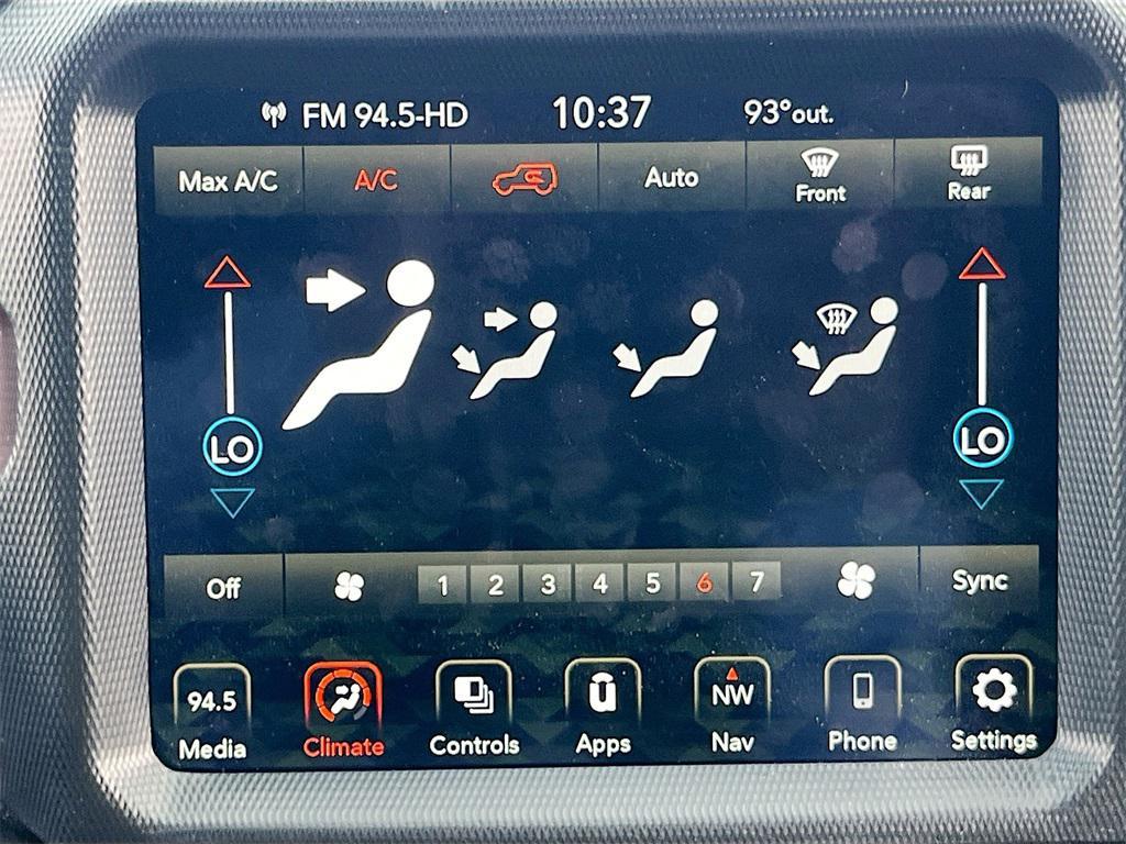 used 2023 Jeep Wrangler car, priced at $34,589
