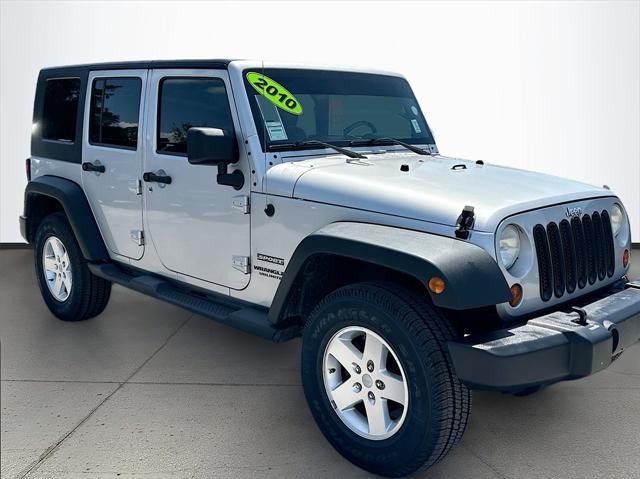 used 2010 Jeep Wrangler Unlimited car, priced at $13,993