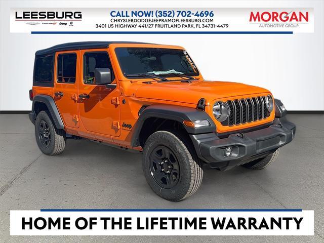 new 2025 Jeep Wrangler car, priced at $35,432