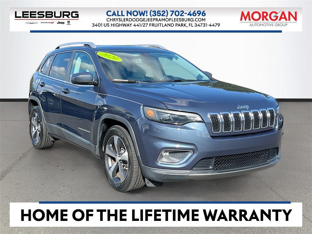 used 2020 Jeep Cherokee car, priced at $13,533