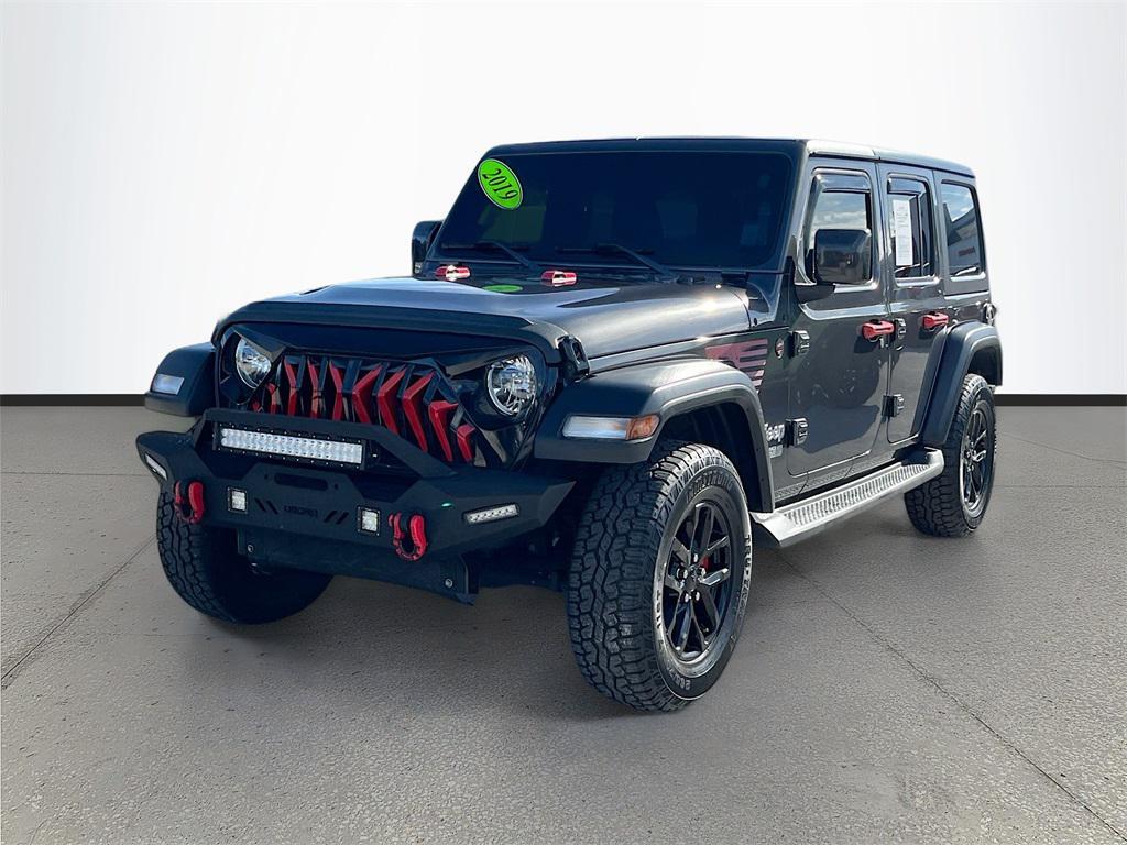 used 2019 Jeep Wrangler Unlimited car, priced at $26,990