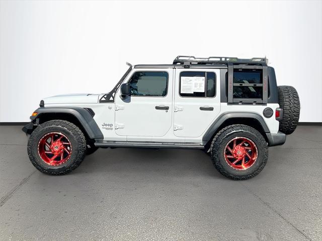 used 2021 Jeep Wrangler Unlimited car, priced at $32,893