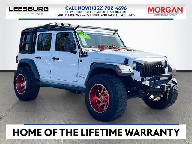 used 2021 Jeep Wrangler Unlimited car, priced at $32,893