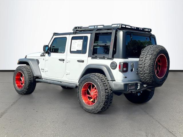 used 2021 Jeep Wrangler Unlimited car, priced at $32,893