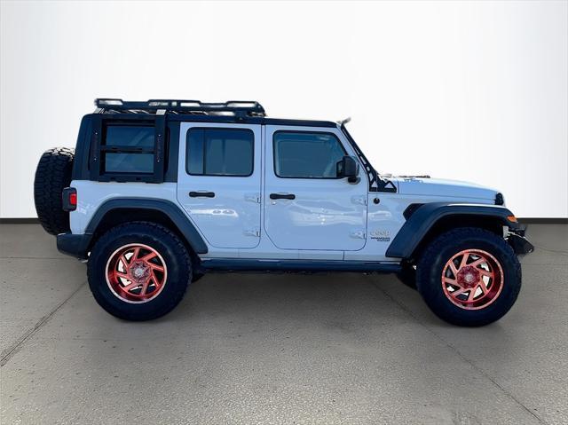 used 2021 Jeep Wrangler Unlimited car, priced at $32,893